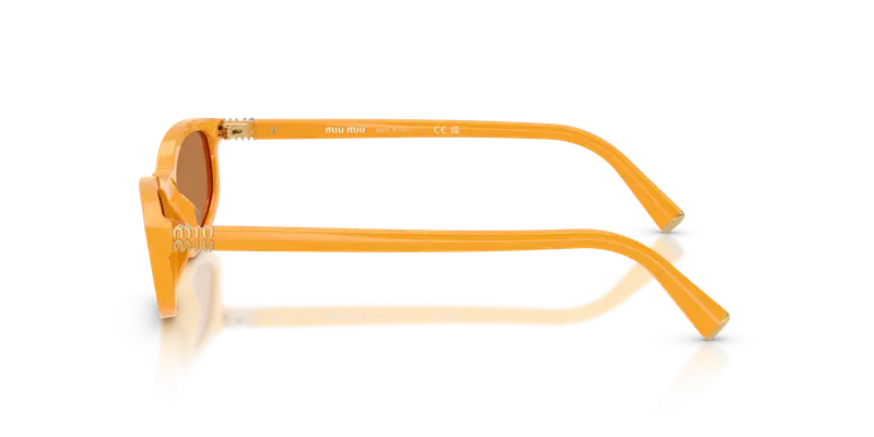 Miu Miu Occhiali da sole Donna Giallo 847768 miniatura 3