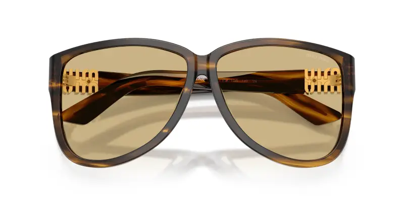 Miu Miu Occhiali da sole Donna Giallo 2913089 miniatura 2