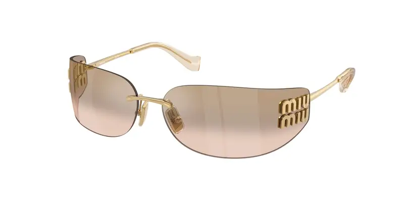 Miu Miu Occhiali da sole Donna Oro 845882