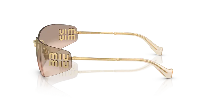 Miu Miu Occhiali da sole Donna Marrone 845882 miniatura 3