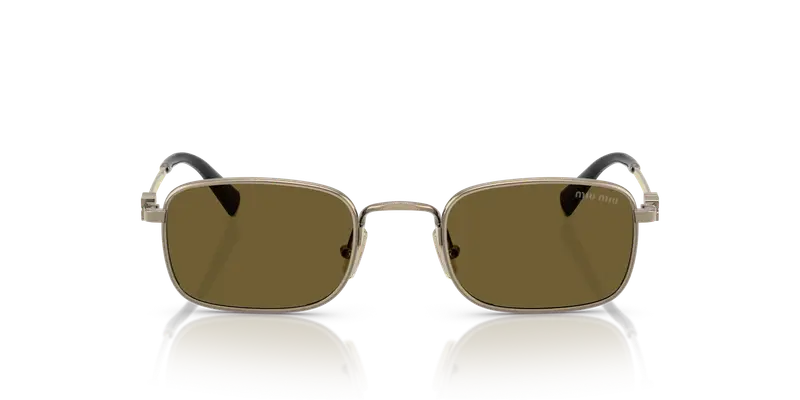 Miu Miu Occhiali da sole Donna Marrone 845900 miniatura 2