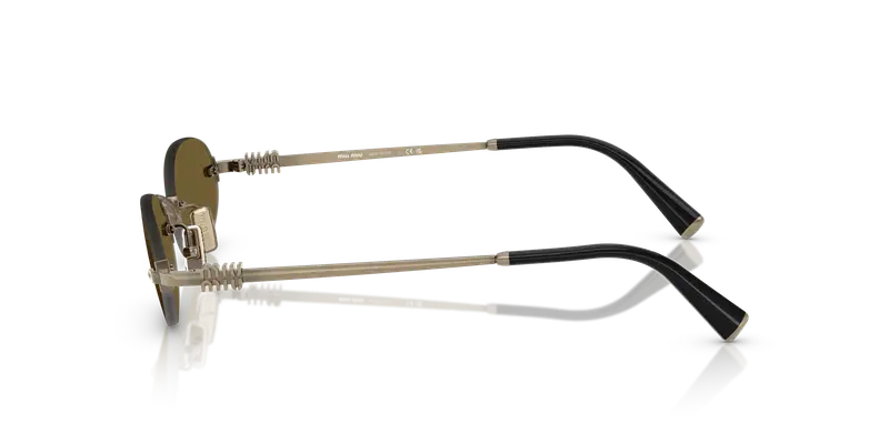 Miu Miu Occhiali da sole Donna Marrone 845912 miniatura 3