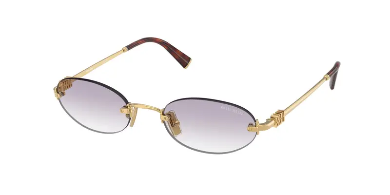Miu Miu Occhiali da sole Donna Oro 845914