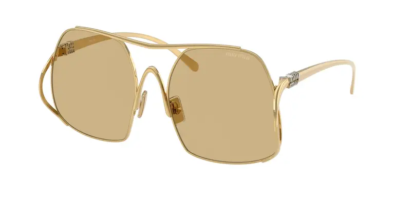 Miu Miu Occhiali da sole Donna Oro 847793