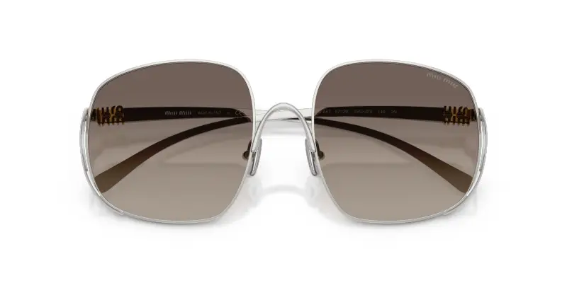 Miu Miu Occhiali da sole Donna Argento 2912261 miniatura 2