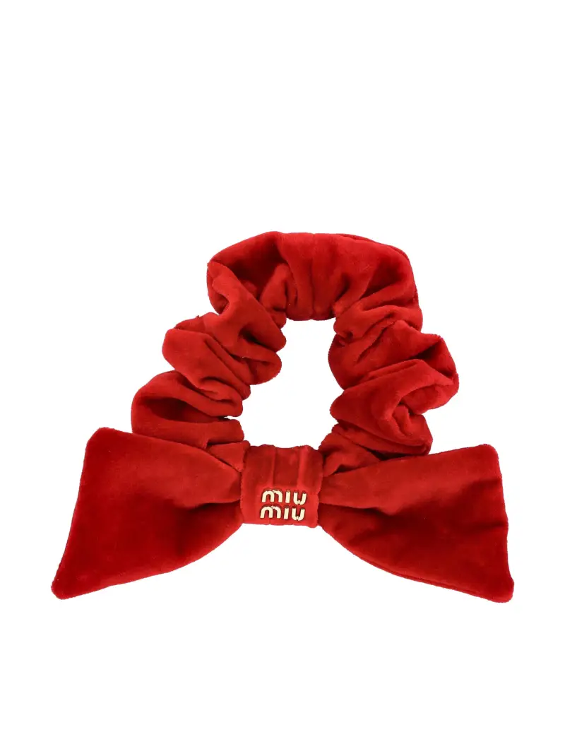 Elastico Per Capelli In Velluto ROSSO