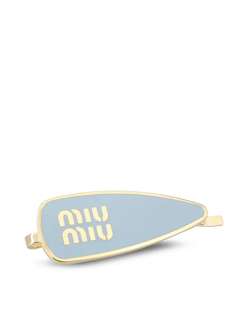 Fermaglio Miu Miu AZZURRO
