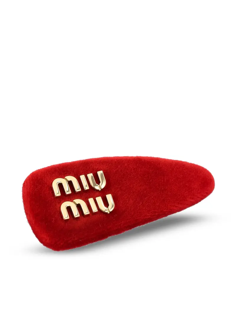 Fermaglio Miu Miu ROSSO