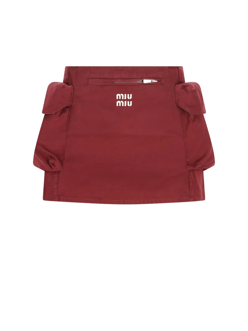 Gonna In Cotone ROSSO