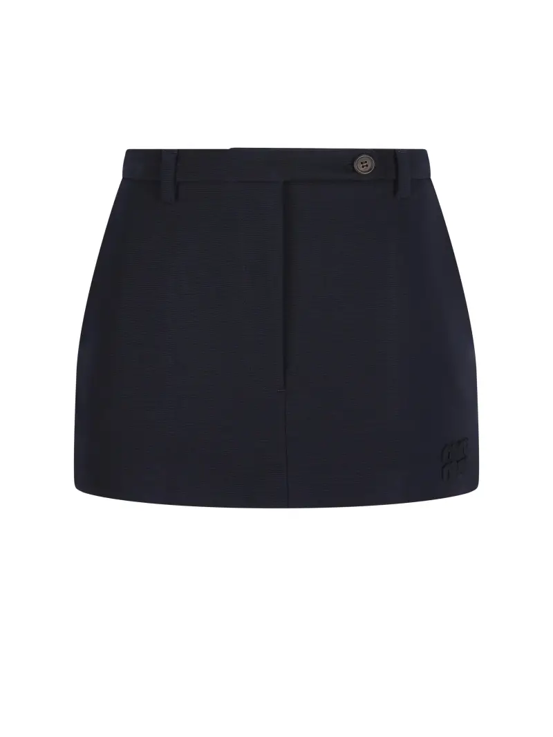 Minigonna In Maglia Milano BLU