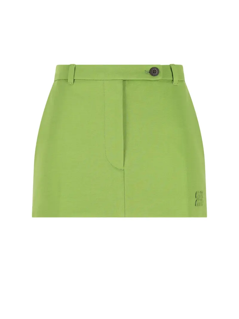 Minigonna In Maglia Milano VERDE