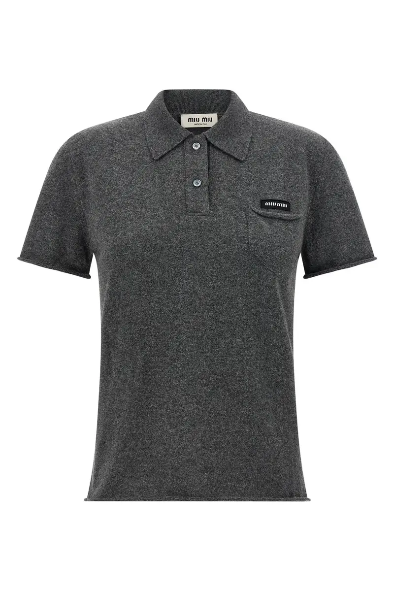 Miu Miu Polo Grigio 4171582
