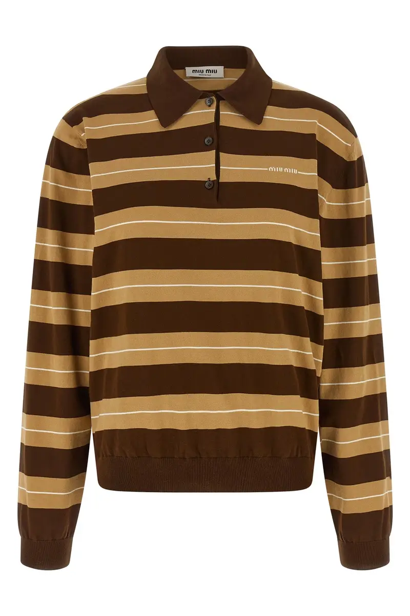 Miu Miu Polo Multicolore 2548986