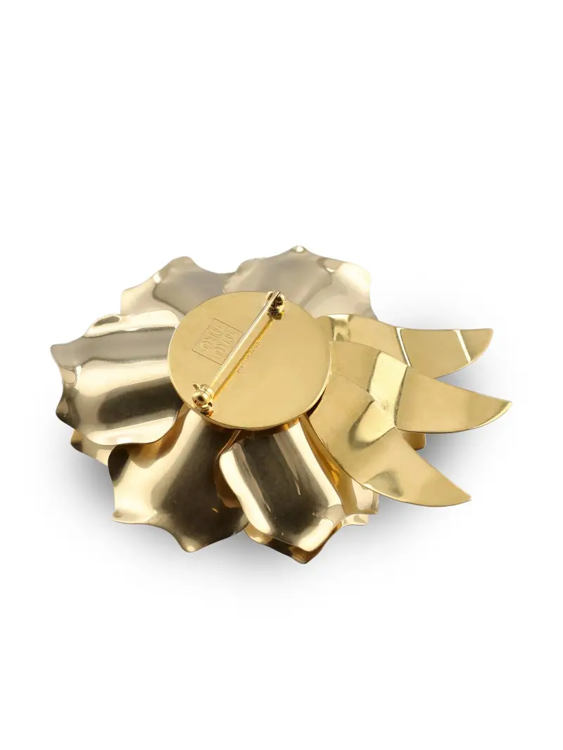Spilla In Metallo ORO miniatura 2