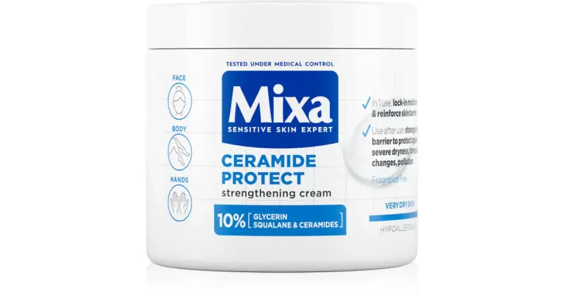 Crema rinforzante Ceramide Protect (pelle molto secca) - 400 ml