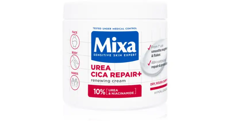 Urea Cica Repair crema rigenerante intensa per pelli secche 400 ml