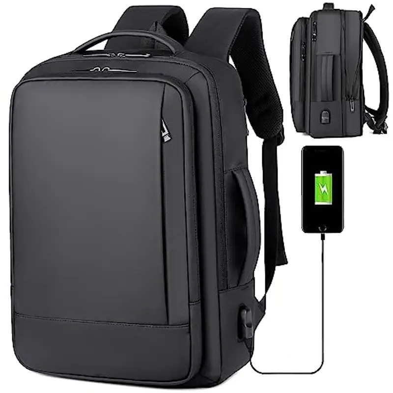 Mixroom Zaino da viaggio Uomo Nero 797369