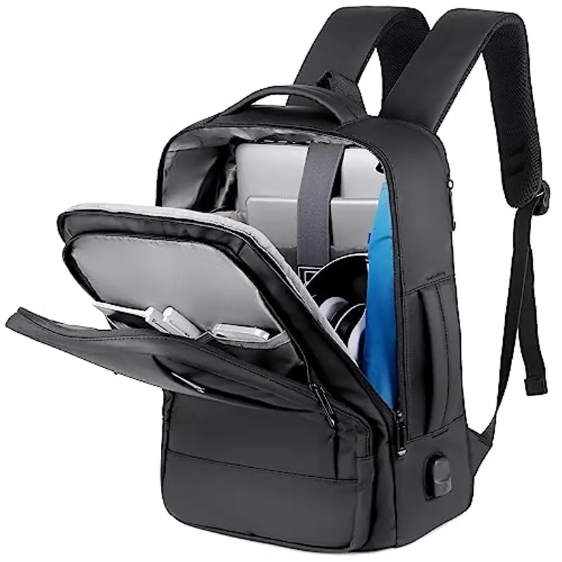 Mixroom Zaino da viaggio Uomo Nero 797369 miniatura 3