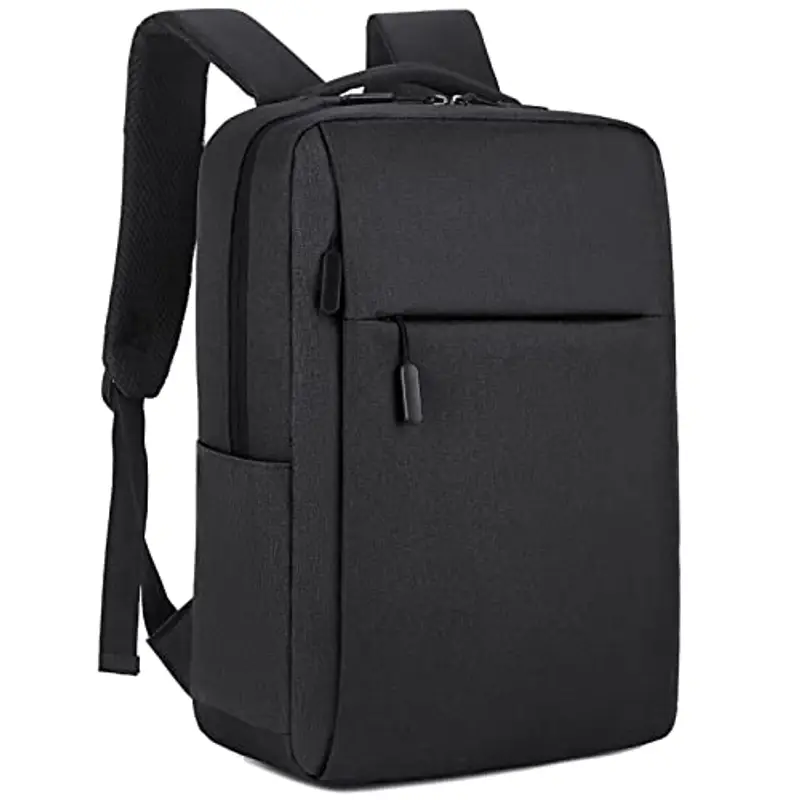 Mixroom Zaino Laptop Borsa Porta PC Portatile per Computer Custodia Notebook fino ai 15" Con Attacco USB Colore Nero Z8 miniatura 3