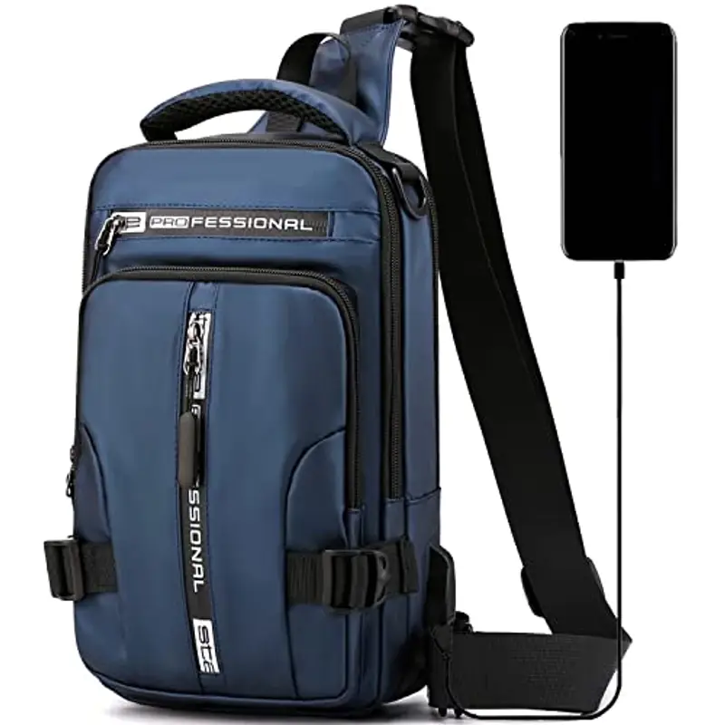 Mixroom Borsello Uomo Blu 1602720