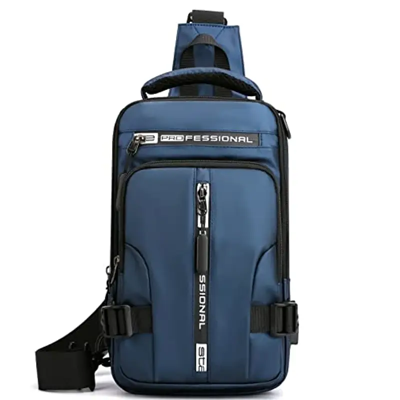 Mixroom Borsello Uomo Blu 1602720 miniatura 2