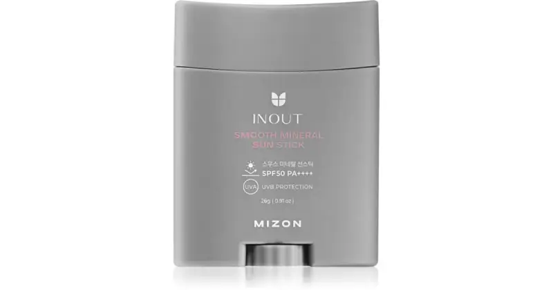 Inout Smooth Mineral Sun Stick crema protettiva minerale per viso e zone sensibili in bastoncino SPF 50+ 26 g