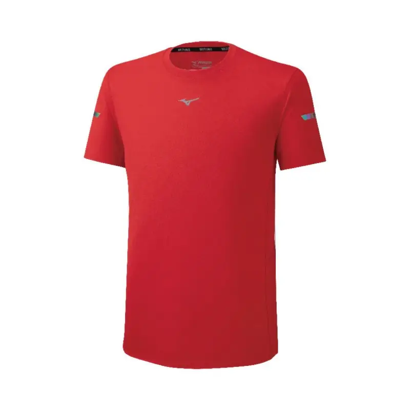 Alpha Jacquard Tee - M / Rosso