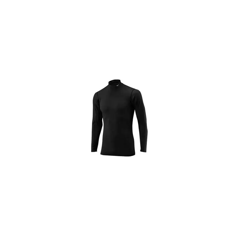 Bt T-Shirt Ml Run Mid Weight High Neck Nero S