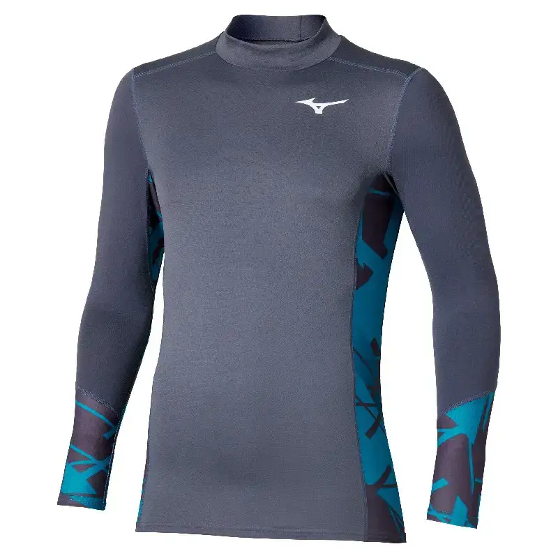 Maglia a maniche lunghe con colletto alto Mizuno VIRT G5