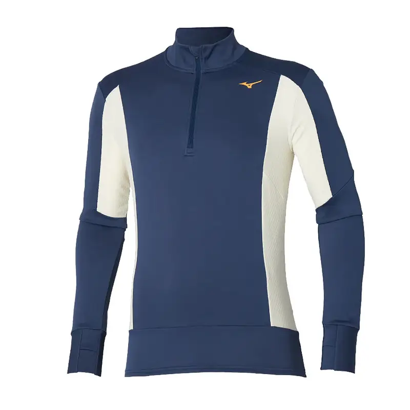 MAGLIA MANICA LUNGA 1/2 ZIP WARMALITE Blu