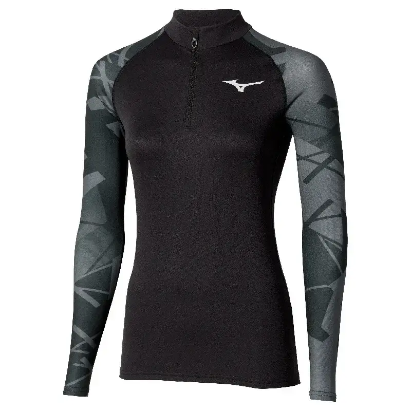 Maglia mezza zip donna Mizuno BT Virt Body G5