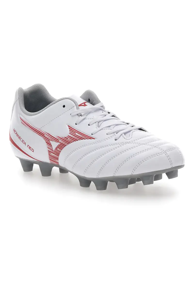 Scarpe da Calcio Bianche e Rosse Mizuno Monarcida Neo III Select [ND] miniatura 2