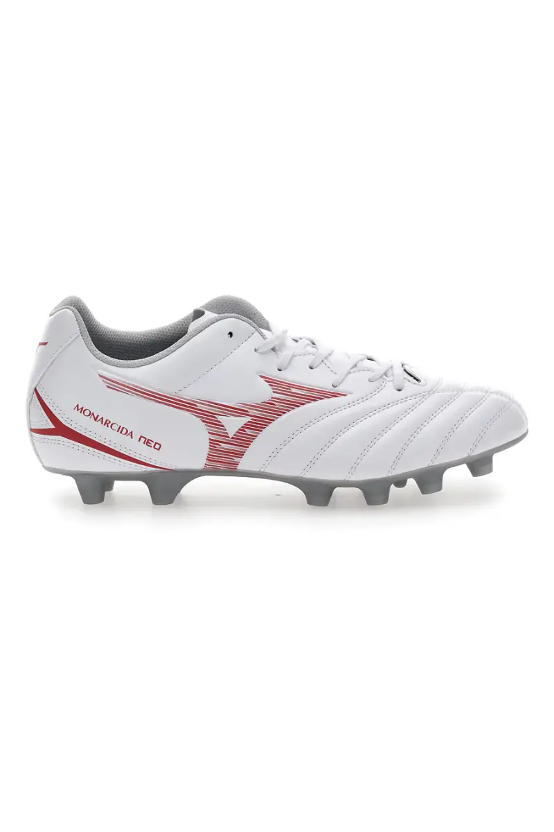 Scarpe da Calcio Bianche e Rosse Mizuno Monarcida Neo III Select [ND]