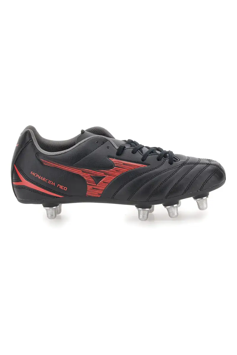 Scarpe da rugby nere con tacchetti Zeroglide Mizuno Monarcida Neo III Rugby [NERO]