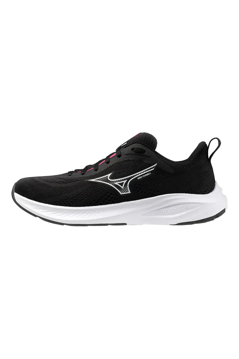Scarpe da running nere in mesh traspirante Mizuno Enerzy Runnerz 2 [NERO]