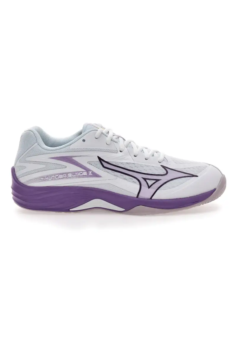 Scarpe da Volley Bianche e Viola Mizuno Thunder Blade Z [BIANCO