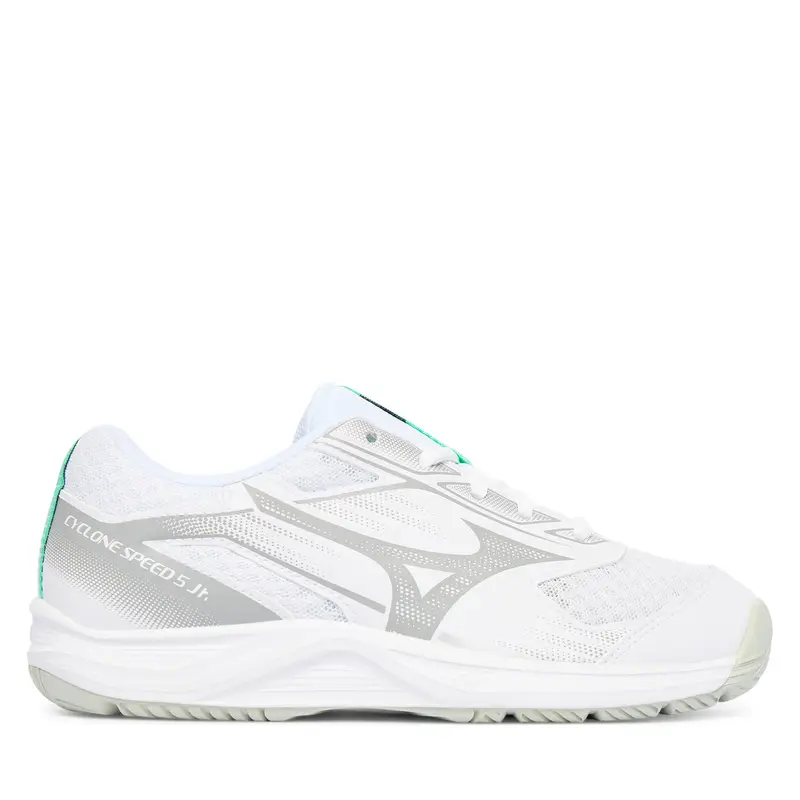 Scarpe indoor Mizuno Cyclone Speed 5 Jr. V1GD2511 Bianco