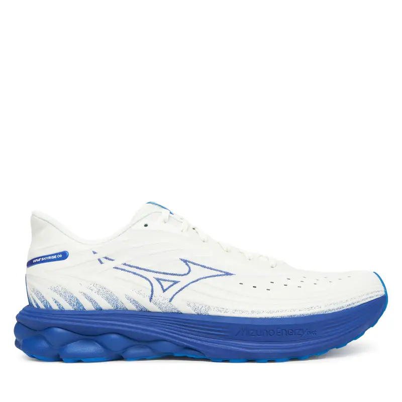 Mizuno Sneakers running Wave Skyrise 6 Bianco e Blu