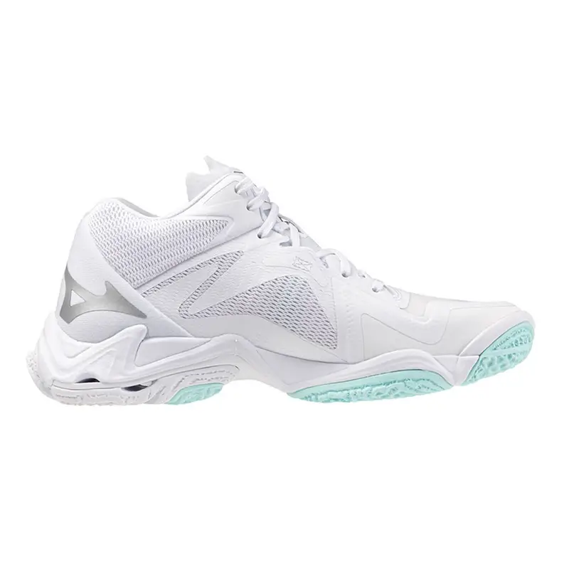 Wave Lightning Z8 Mid Bianco Verde - Scarpe Pallavolo Donna EUR 38,5 / UK 5,5