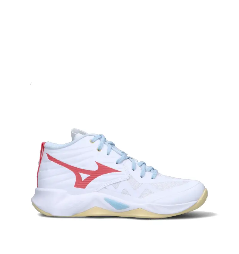 WAVE MOMENTUM PRO MID Scarpa pallavolo donna bianca Vario