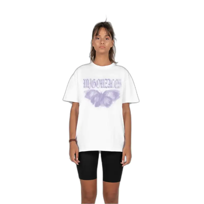 T-shirt oversize da donna MJ Gonzales Butterfly Illusion