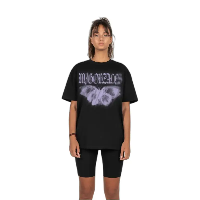 T-shirt oversize da donna MJ Gonzales Butterfly Illusion
