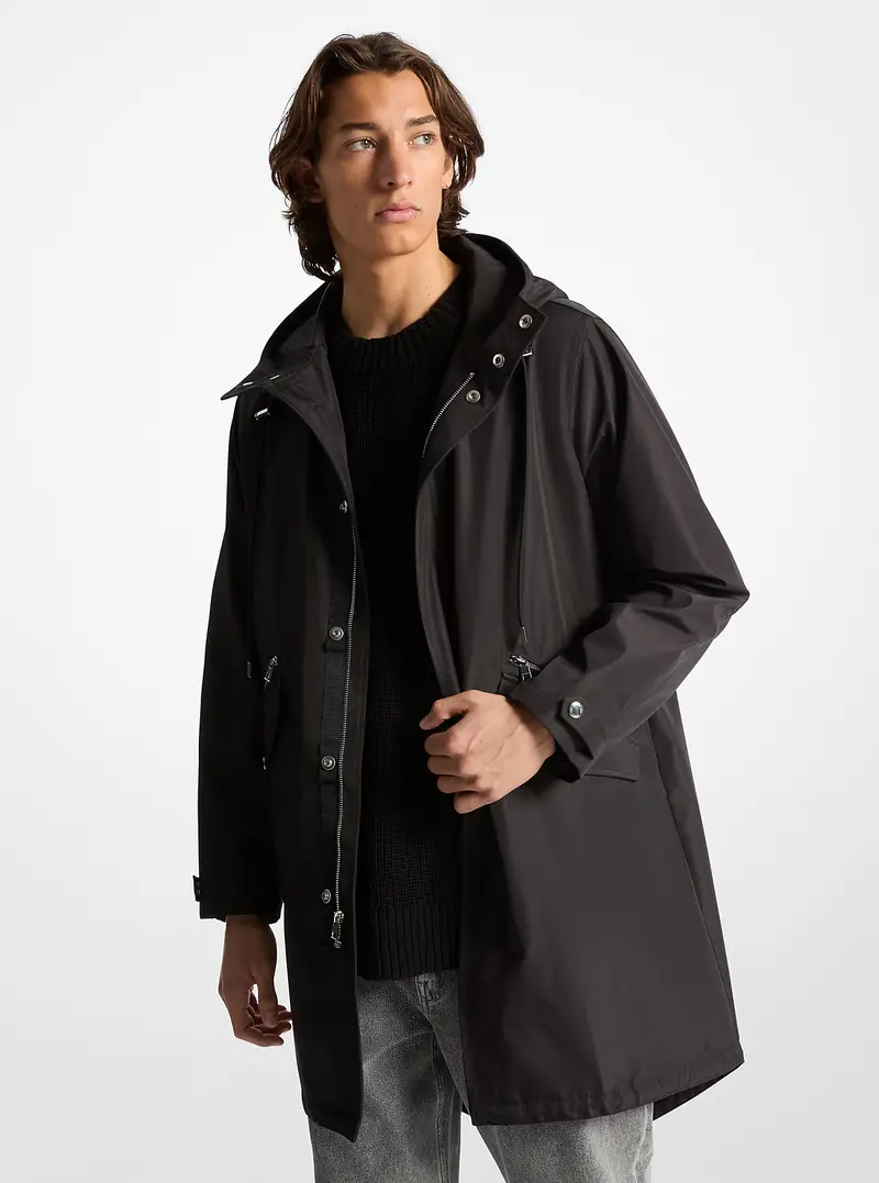 MK Anorak impermeabile - Nero - Michael Kors