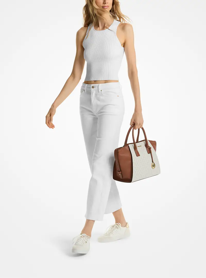 Michael Kors Outlet Borsa a mano Beige 935462 miniatura 3