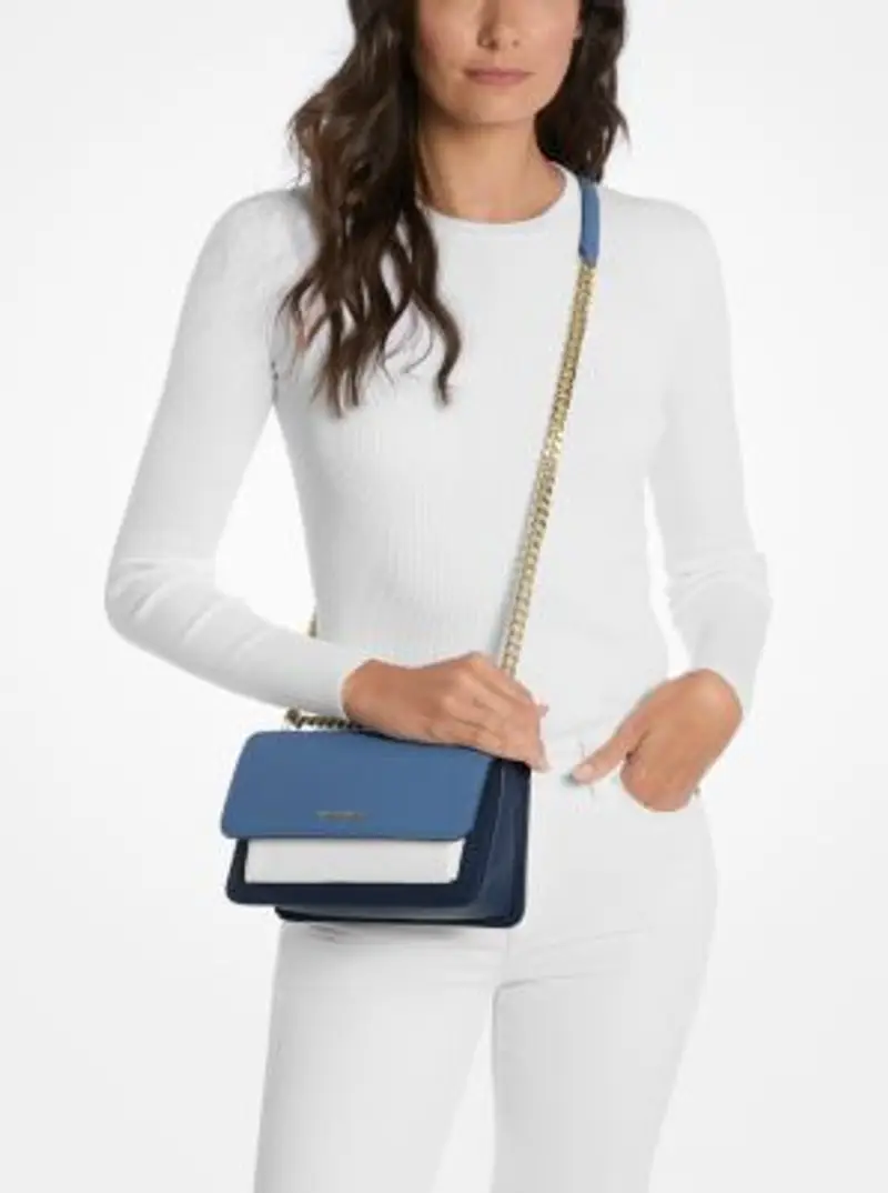 MICHAEL Michael Kors Borsa a spalla Blu 1275778 miniatura 3