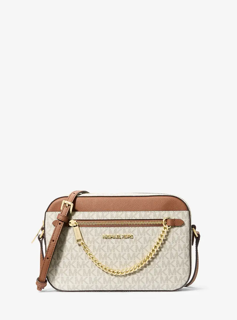 Michael Kors Outlet Borsa a tracolla Beige 934824 miniatura 3