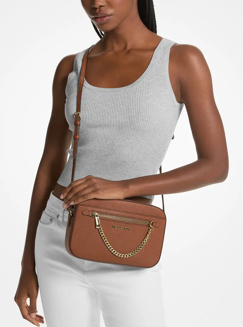 Michael Kors Outlet Borsa a tracolla Marrone 934822 miniatura 3