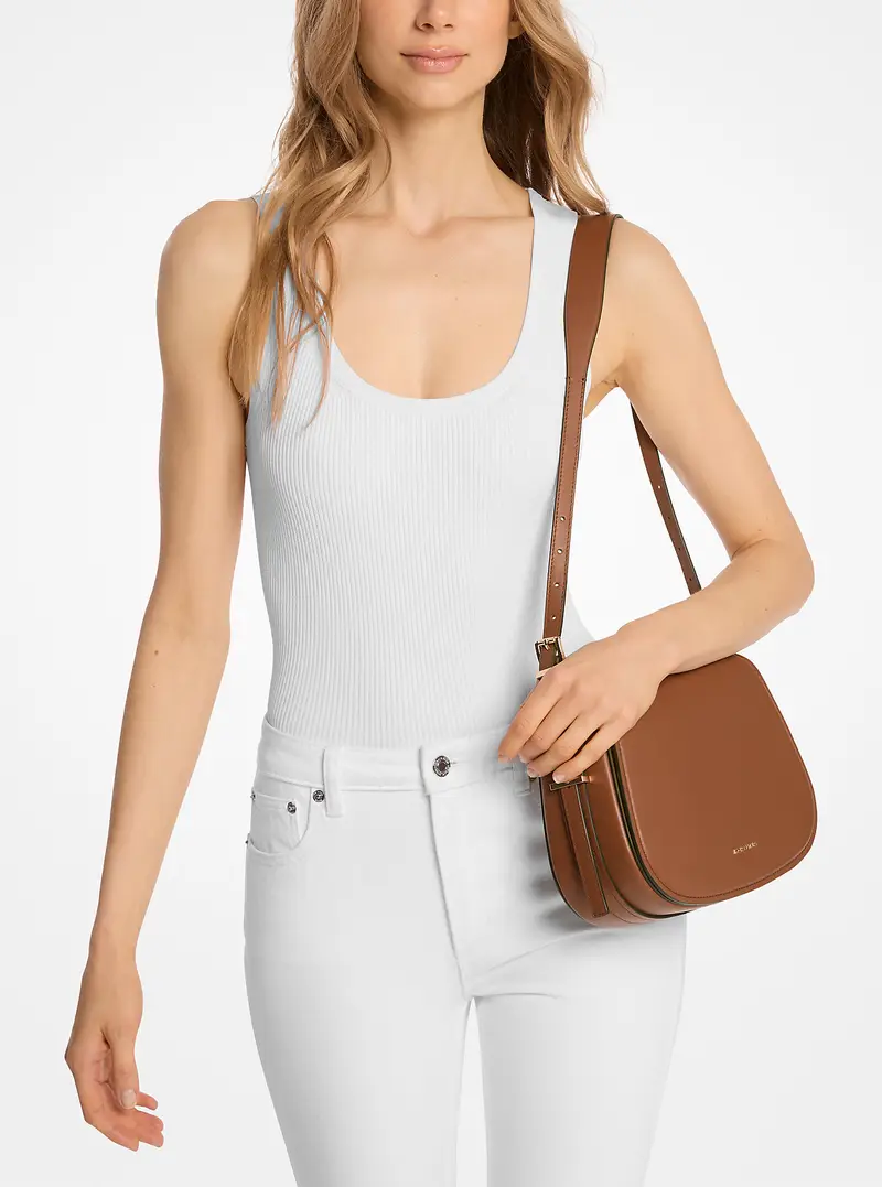 MICHAEL Michael Kors Borsa a tracolla Marrone 935569 miniatura 3