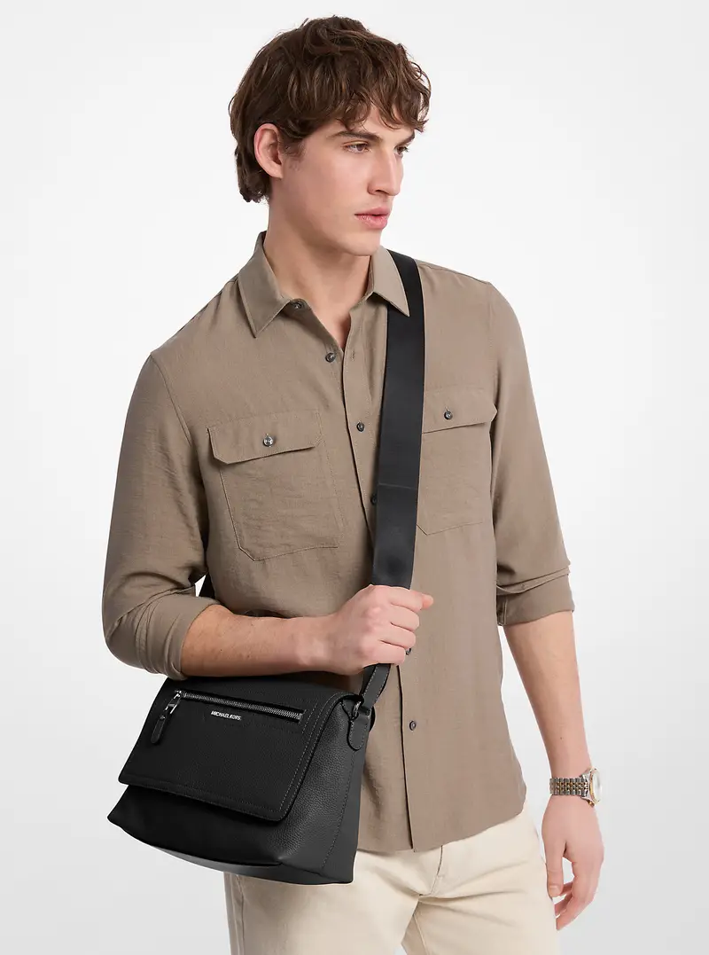 Michael Kors Mens Borsa messenger Nero 936453 miniatura 2