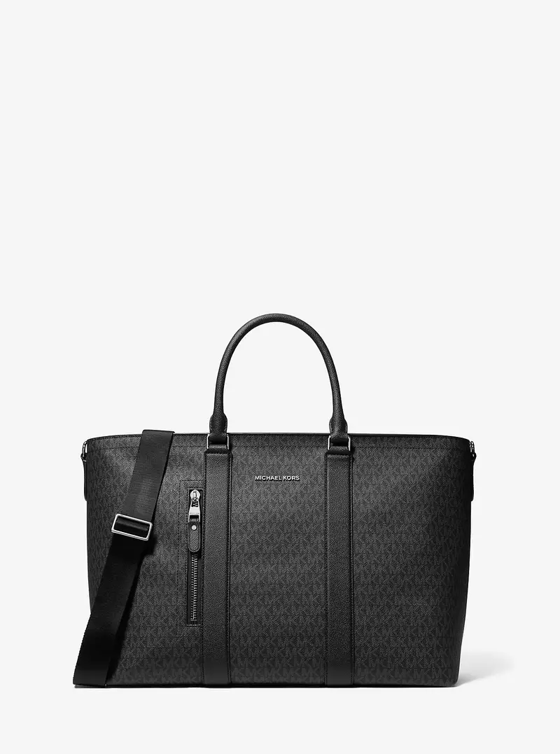 MK Borsa tote Hudson con logo - Nero - Michael Kors